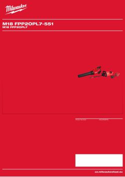 MILWAUKEE M18 FPP2OPL7 4933498945 A4 PDF