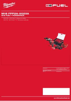 MILWAUKEE M18 FPP2A 4933464253 A4 PDF