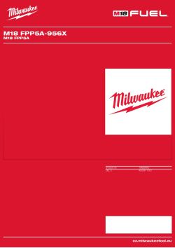 MILWAUKEE M18 FPP5A 4933471050 A4 PDF