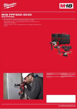MILWAUKEE M18 FPP3AG 4933499378 A4 PDF