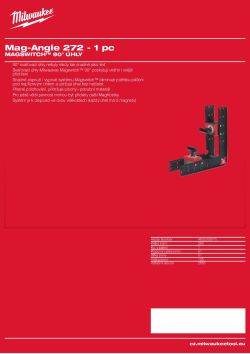 MILWAUKEE Mag-úhelník 272 4932352570 A4 PDF