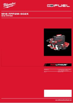 MILWAUKEE M18 FPP2M 4933471289 A4 PDF