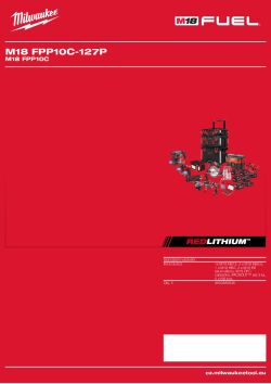 MILWAUKEE M18 FPP10C 4933480948 A4 PDF