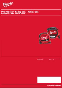 MILWAUKEE Magnetic Tape Promotion 4932471126 A4 PDF