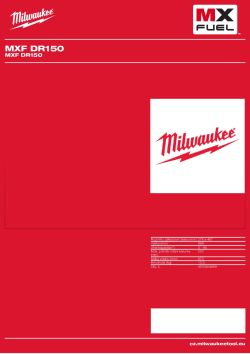 MILWAUKEE MXF DR150 4933464889 A4 PDF