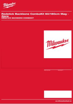 MILWAUKEE Redstick Backbone ComboKit 4932459077 A4 PDF