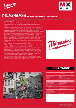 MILWAUKEE MXF CVBC 4933501759 A4 PDF