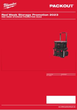 MILWAUKEE Red Week Storage Promotion 2023 4932493927 A4 PDF