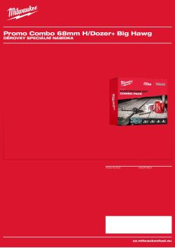 MILWAUKEE Holesaw Promotions 4932478929 A4 PDF