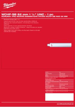 MILWAUKEE WCHP-SB 82 4932352736 A4 PDF
