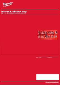 MILWAUKEE EU 1 m Circular Saw Blades 4932479737 A4 PDF