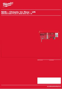 MILWAUKEE EU 1 m SDS-Plus & SDS-Max chisels 4932492896 A4 PDF