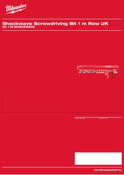MILWAUKEE EU 1 m Screwdriving 4932479144 A4 PDF