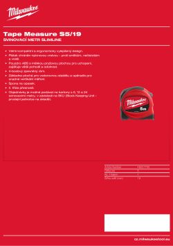 MILWAUKEE S5 / 19 48227705 A4 PDF