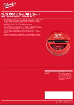 MILWAUKEE SHOCKWAVE™ IMPACT DUTY sada bitů v kotouči 16 ks 4932472055 A4 PDF