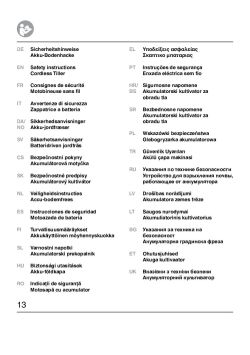 Bezpečnostní pokyny (PDF)