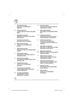 Bezpečnostní pokyny (PDF)
