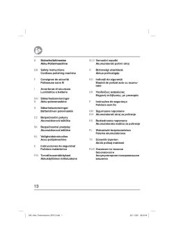 Bezpečnostní pokyny (PDF)