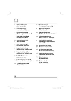Bezpečnostní pokyny (PDF)