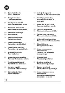 Bezpečnostní pokyny (PDF)