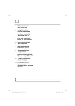 Bezpečnostní pokyny (PDF)