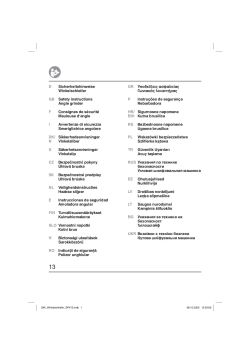 Bezpečnostní pokyny (PDF)