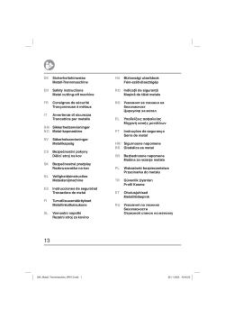 Bezpečnostní pokyny (PDF)
