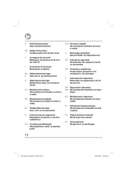 Bezpečnostní pokyny (PDF)