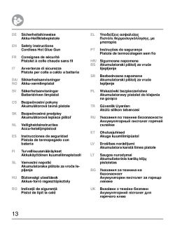 Bezpečnostní pokyny (PDF)