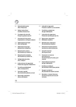 Bezpečnostní pokyny (PDF)