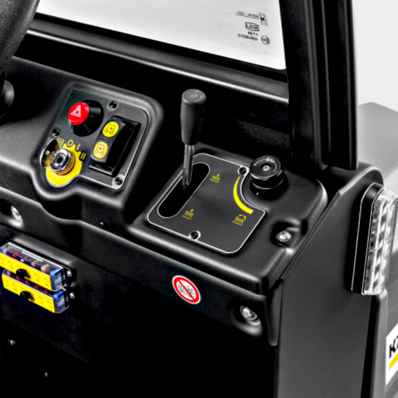 Nastavení rychlosti bočního kartáče