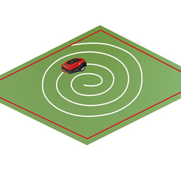 Spot-mowing