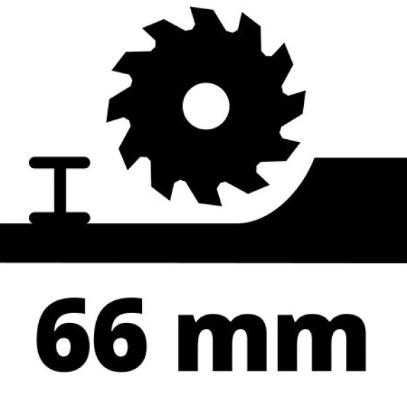 Hloubka řezu až 66 mm
