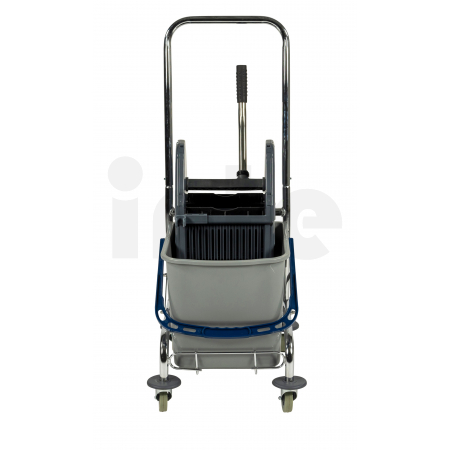 SPRINTUS - úklidový vozík chromovaný 1 x 27 l, 301035