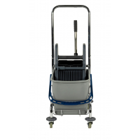 SPRINTUS - úklidový vozík chromovaný 1 x 27 l, 301035