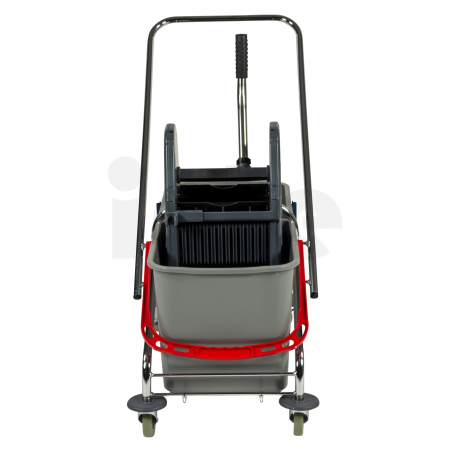 SPRINTUS - úklidový vozík chromovaný 2 x 27 l, 301114