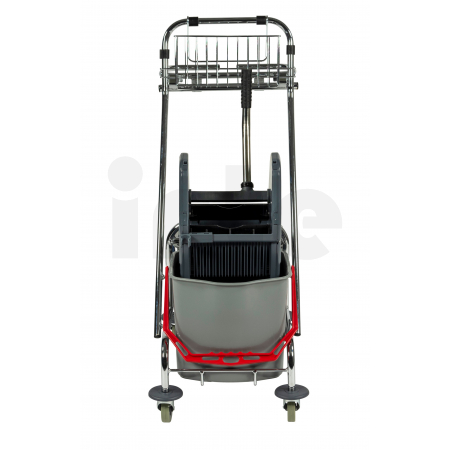 SPRINTUS - úklidový vozík chromovaný PRO 2 x 17 l, 301081