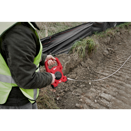 MILWAUKEE Dlouhé měřící pásmo ze skelného laminátu 60 m/ 200 ft 48225360