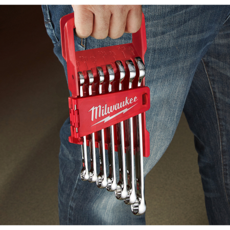 MILWAUKEE Sada kombinovaných klíčů MAX BITE™ s coulovými mírami (7 ks) 48229407