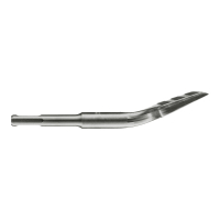 MILWAUKEE SDS-Plus sekáč na odstraňování omítek 165 x 75 mm 4932352344