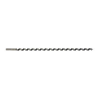 MILWAUKEE Spirálovité vrtáky do dřeva AD 16 x 600 mm 4932363699