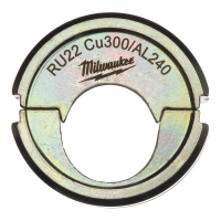 MILWAUKEE Krimpovací čelisti RU22 Cu300/AL240 4932451789