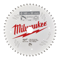 MILWAUKEE CSB P Alu165 x 20 x 2.2 x 52TF neg 4932471296