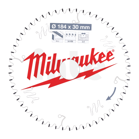 MILWAUKEE CSB P Alu184 x 30 x 2.4 x 54TF neg 4932471299