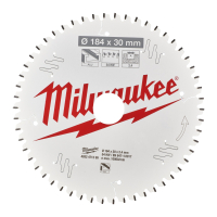 MILWAUKEE CSB P Alu184 x 30 x 2.4 x 54TF neg 4932471299