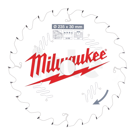 MILWAUKEE CSB P W 235 x 30 x 2.4 x 24ATB 4932471305
