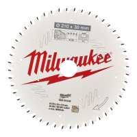 MILWAUKEE CSB MS W 210 x 30 x 2.8 x 48ATB 4932471325