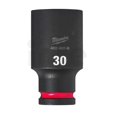 MILWAUKEE Průmyslová hlavice Shockwave 1/2" HEX 30mm prodloužená 4932480348