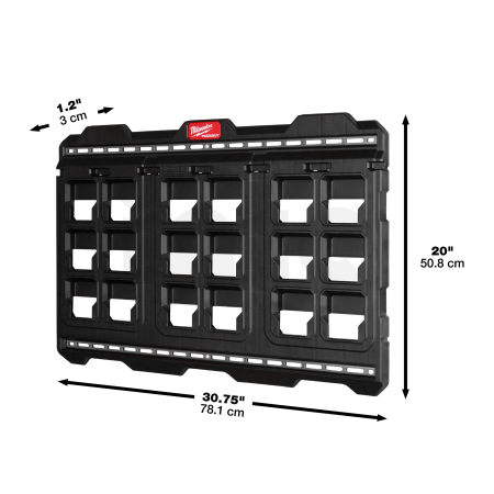 MILWAUKEE PACKOUT montážní deska na stěnu XL 4932480622