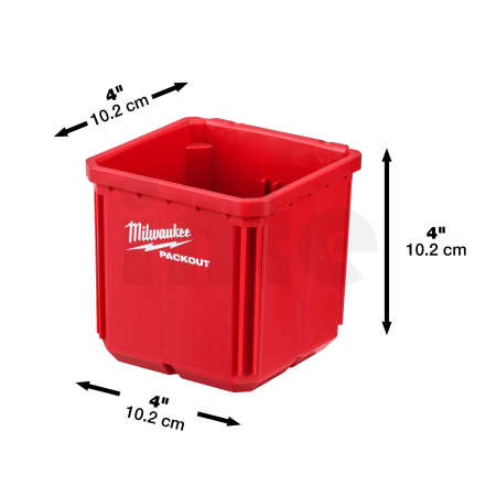 MILWAUKEE PACKOUT™ kontejner 10x10 cm 4932480698